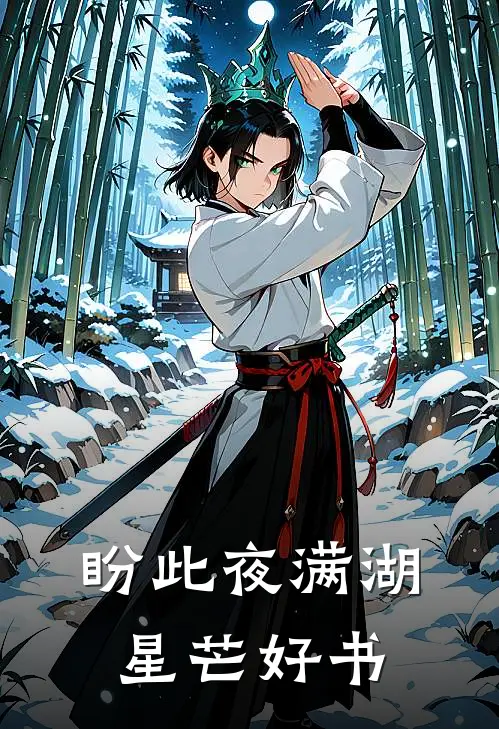 盼此夜满湖星芒好书