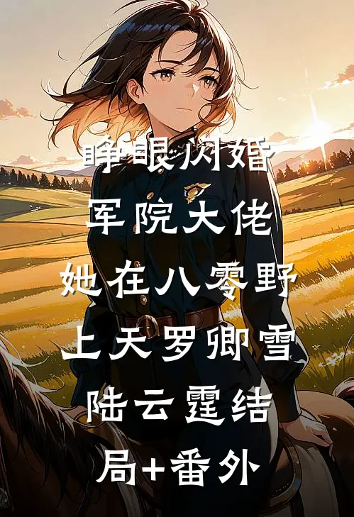 睁眼闪婚军院大佬，她在八零野上天罗卿雪陆云霆结局+番外