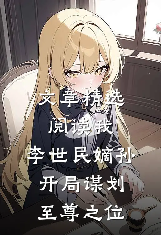 文章精选阅读我,李世民嫡孙,开局谋划至尊之位