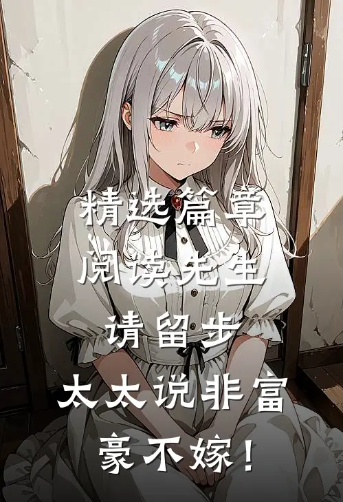 精选篇章阅读先生请留步，太太说非富豪不嫁！