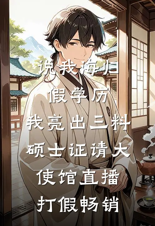 说我海归假学历，我亮出三料硕士证请大使馆直播打假畅销