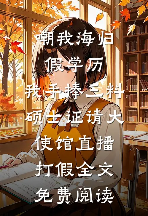 嘲我海归假学历，我手捧三料硕士证请大使馆直播打假全文免费阅读