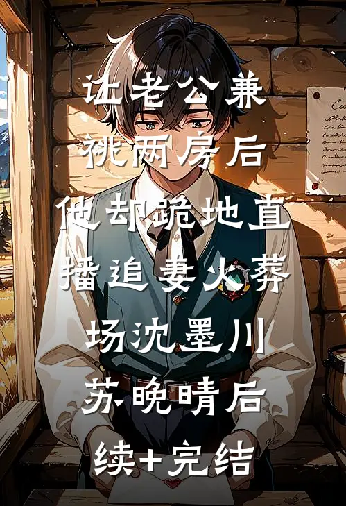 让老公兼祧两房后，他却跪地直播追妻火葬场沈墨川苏晚晴后续+完结