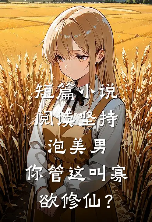 短篇小说阅读坚持泡美男，你管这叫寡欲修仙？