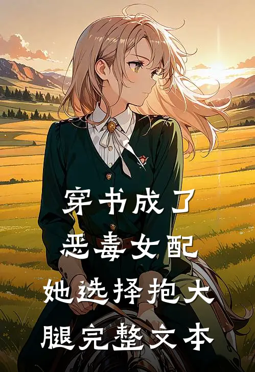 穿书成了恶毒女配，她选择抱大腿完整文本