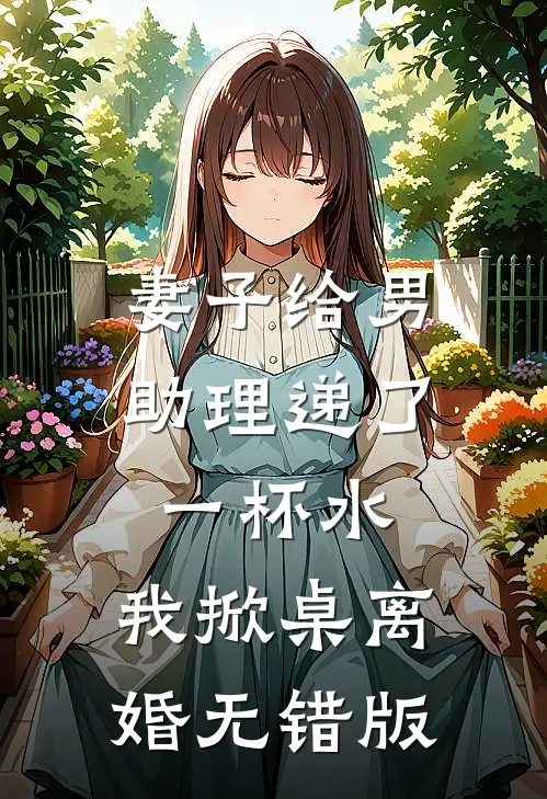 妻子给男助理递了一杯水，我掀桌离婚无错版