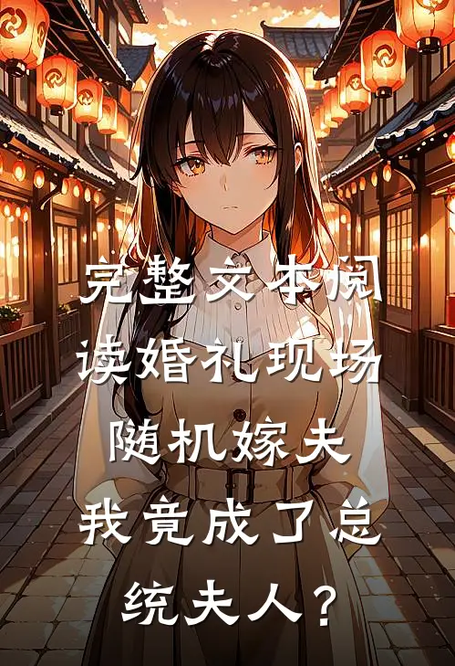完整文本阅读婚礼现场随机嫁夫，我竟成了总统夫人？