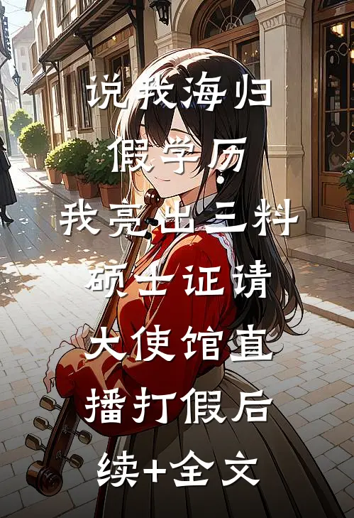 说我海归假学历，我亮出三料硕士证请大使馆直播打假后续+全文